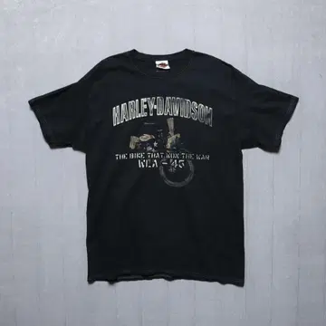 Harley-Davidson 2338 중고 티셔츠 M 블랙