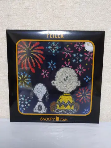 FEILER 스누피 손수건 불꽃놀이