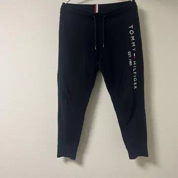 TOMMY HILFIGER 조거 팬츠 L 네이비