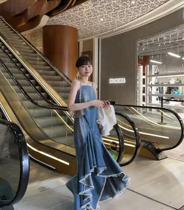 [ the toe ] Libyan Denim Onepiece