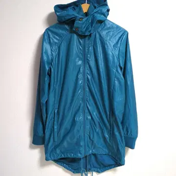 G-STAR RAW 데님 나일론 재킷, 후드, 롱, 미니멀리즘