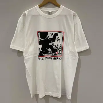 Keith Haring XL 사이즈 화이트 티셔츠 KH-KH2303