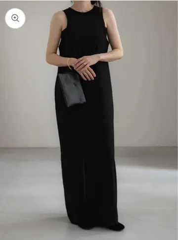 디그니 컷 아웃 원피스  블랙 01