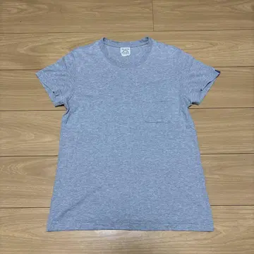 루프 휠러 그레이 T셔츠 포켓 부착 XS 사이즈