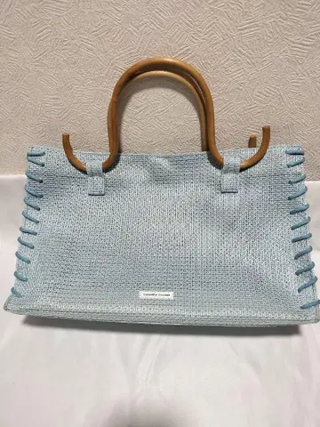 사만사 타바사 가방 핸드백 하늘색 여름용
