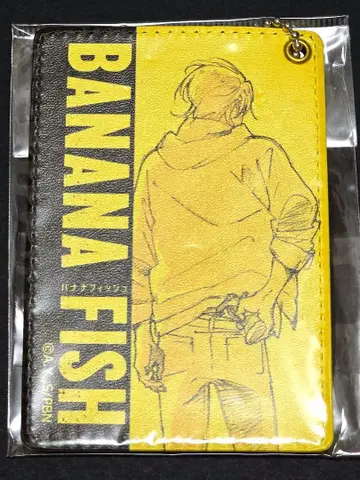 BANANAFISH 가죽 패스 케이스 아쉬 링크스