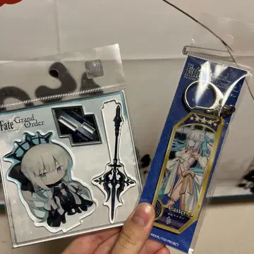 FGO 모건 아크릴 스탠드 키링 세트