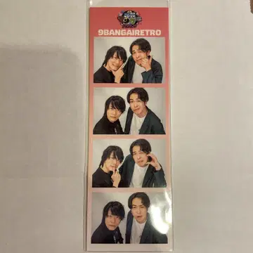 올맨게키 도쿄 4컷 포토 스티커 9번가 레트로 조합