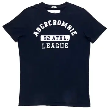 Abercrombie & Fitch 진한 남색 3단 아치 로고