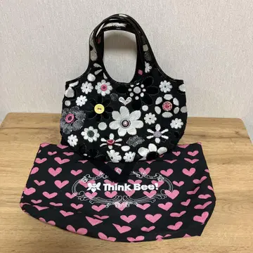 Think Bee! 꽃무늬 토트백
