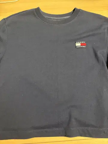 TOMMY JEANS 반팔 티셔츠 S 다크 그레이