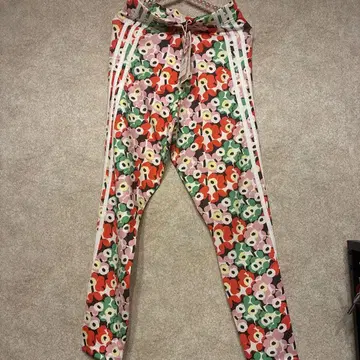 adidas marimekko 아디다스 마리메꼬 꽃무늬 레깅스 요가