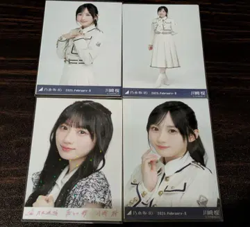 노기자카46 브로마이드 분실물 카와사키 벚꽃 R+증정 3장