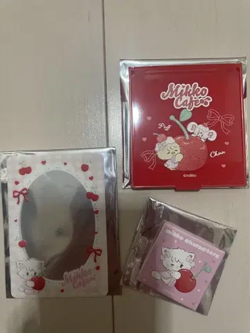 mikkoCafe 특전 무스