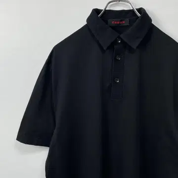 CABaN 피케 셔츠 M 블랙
