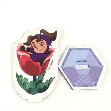 닌타마 란타로 꽃 아크릴 스탠드 타무라 미키에몬 튤립