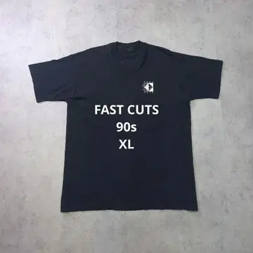 90s FAST CUTS 소프트? 기업? 티셔츠 XL 상당