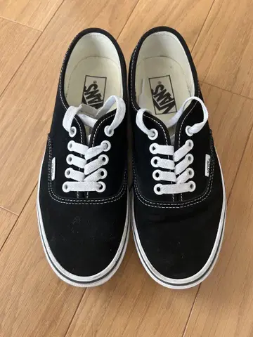 vans 어센틱 블랙 24.5