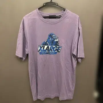 XLARGE 그래픽 티셔츠 라벤더
