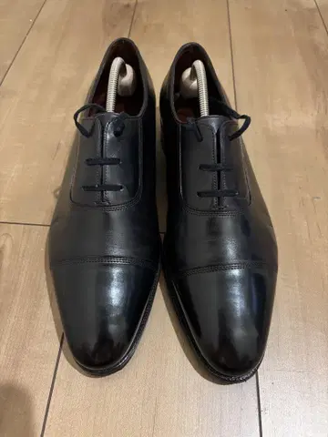 블랙 가죽 드레스 신발