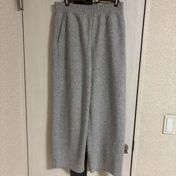 UNIQLO C 스웨트 와이드 팬츠 M 사이즈