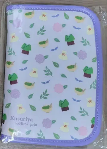 약국의 작은 이야기 약품 수첩 케이스 전체 패턴