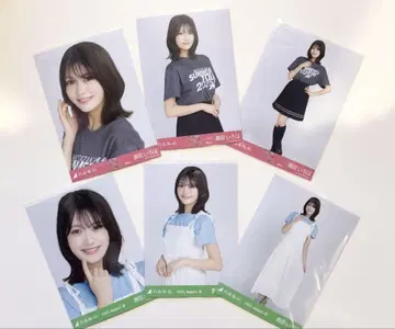 노기자카46 생사진 오쿠다 이로하 후쿠오카 라이브 T 셔링 원피스 세트