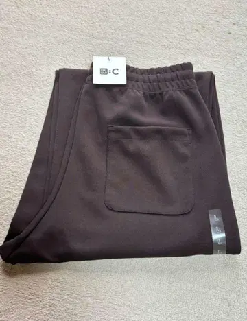 새상품 UNIQLO C 스웨트 와이드 팬츠
