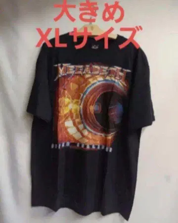 밴드 티셔츠 MEGADETH 메가데스 XL 사이즈