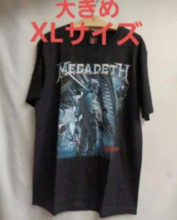 밴드 티셔츠 MEGADETH 메가데스 XL 사이즈