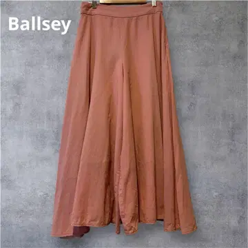 Ballsey 볼지 코튼 스카초 와이드 팬츠 가우초 핑크