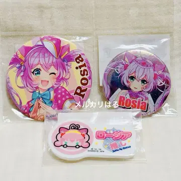 SHOW BY ROCK!! 로지아 캔 배지 세트 SB69