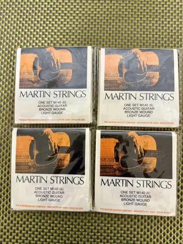 Martin M140 어쿠스틱 기타 줄 4세트