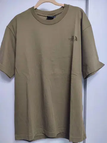 THE NORTH FACE XL 카키 T셔츠