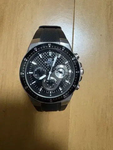 CASIO 카시오 EDIFICE 크로노그래프 EF-552 블랙 손목시계