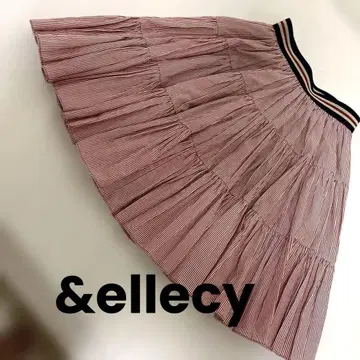 &ellecy 티어드 스커트