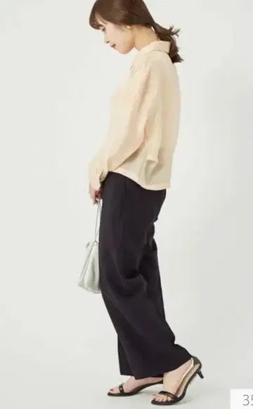 그린 레이블 리라크싱 접촉 냉감 팬츠