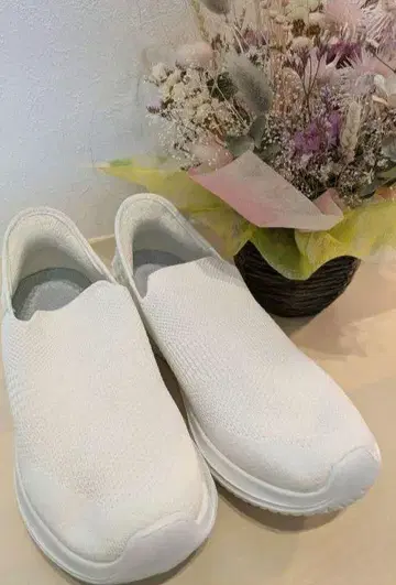 한아히 스니커즈 슬리퍼형 간호사 신발 남녀 공용 26cm