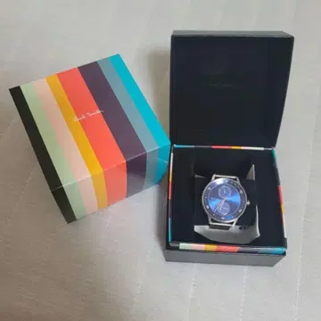 Paul Smith 수동 와인딩 시계 블루