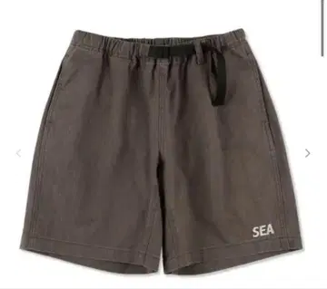 SEA ESS SHORT 브라운 바람과 바다