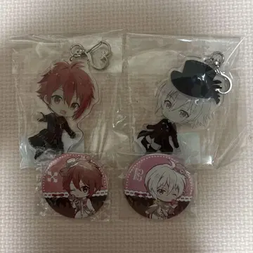 아이돌리쉬 세븐 아크키 & 캔 배지 나나세 리쿠 쿠죠 텐