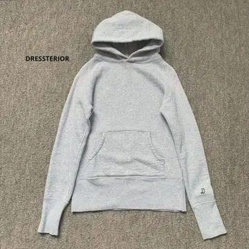 드레리어 DRESSTERIOR 그레이 후드티 후드 2