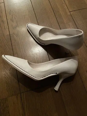 JIL SANDER 화이트 하이힐
