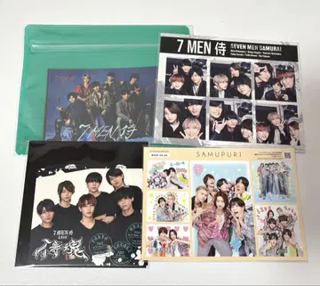 7 MEN 사무라이 스티커 세트