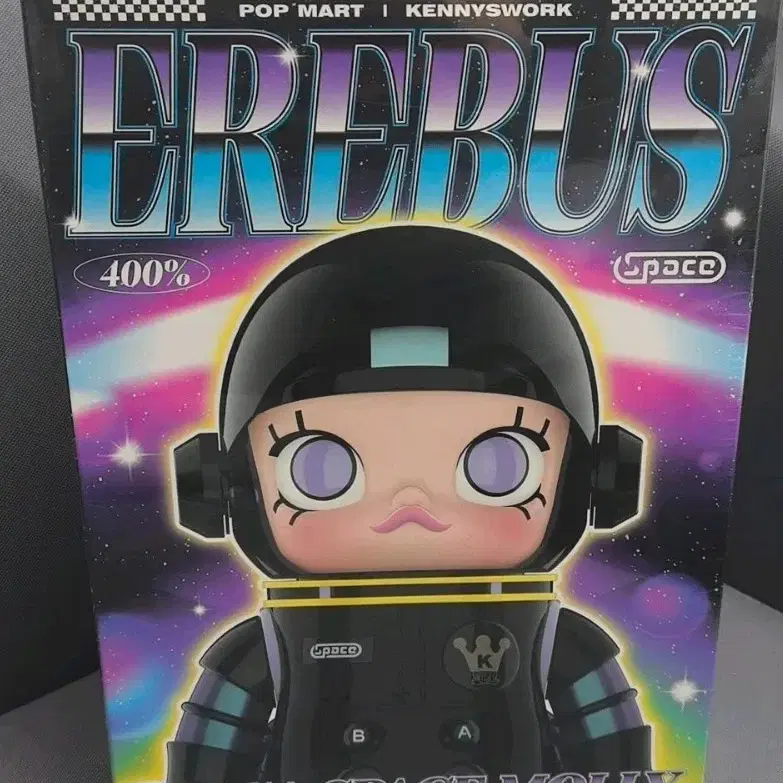 Pop Mart Mega Space Molly 400% Erebus #팝마트,#스페이스몰리