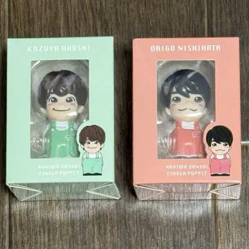 오오하시 카즈야 니시바타 다이고 손가락 인형 세트 나니와 남자