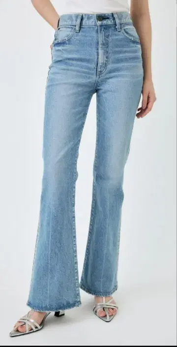 MOUSSY 플레어 데님