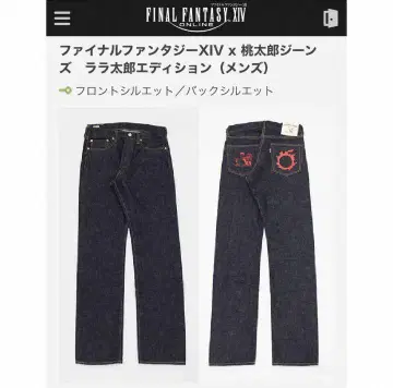 [새상품] FF XIV x 모모타로 청바지 라라타로 에디션 (RED)