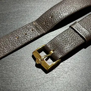 예거 르쿨트르 삼각형 정품 비죠 골드 컬러 14mm 폭 18-14