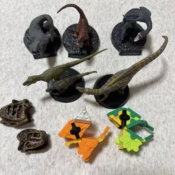 공룡 도감 스탠드 피규어 DINOSAUR FIGURE 공룡 화석 박물관
